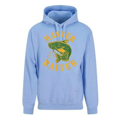 Master Baiter Wels Catfish Hunter Unisex Surf Hoodie