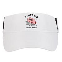 Mama's BBQ Walk In Pig Out Sunny Summer Adult Drive Performance Visor