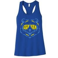 Mama Bear World Down Syndrome Awareness Day T21 Gift Women's Racerback Tank