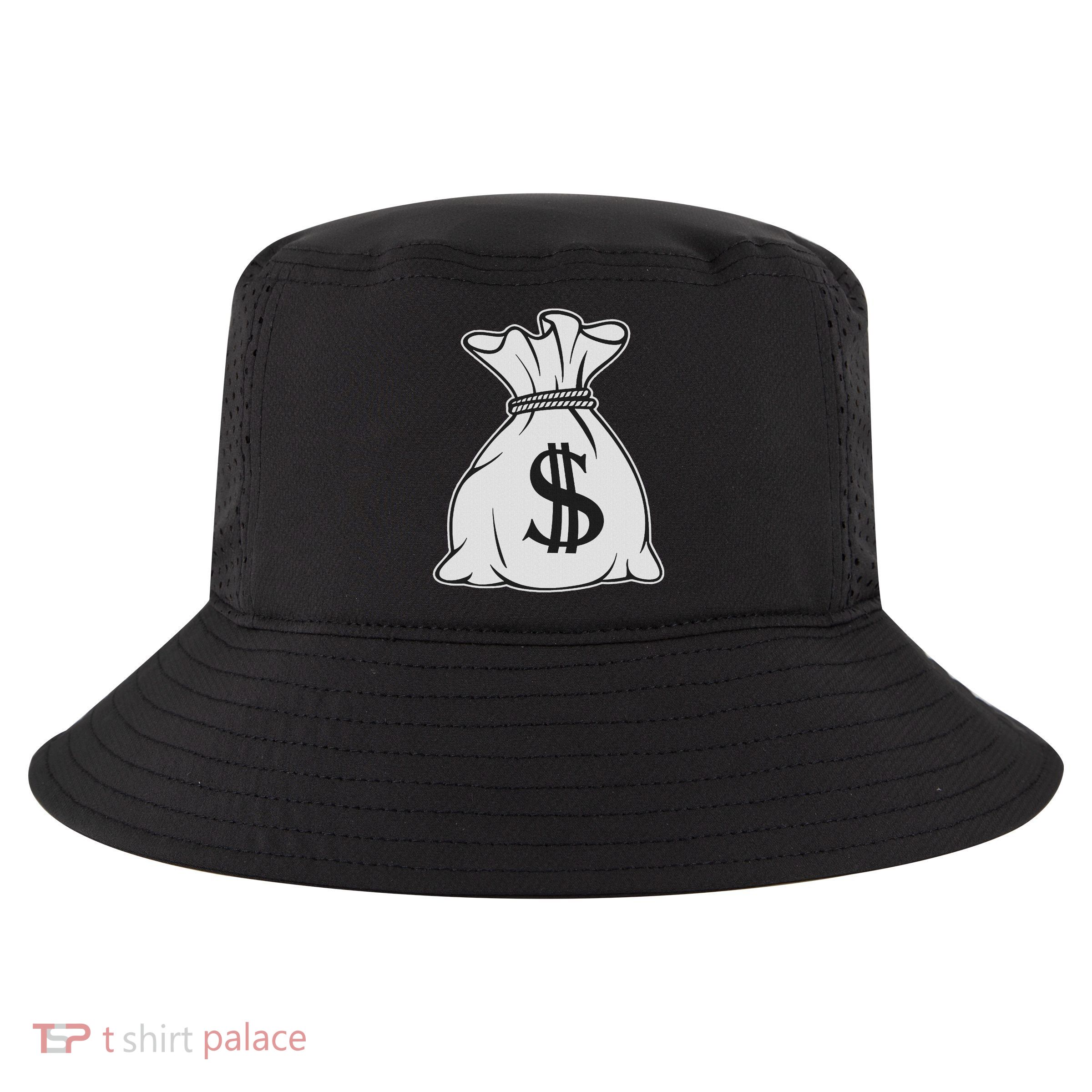 Money Bag X Bag Of Money Cool Comfort Performance Bucket Hat
