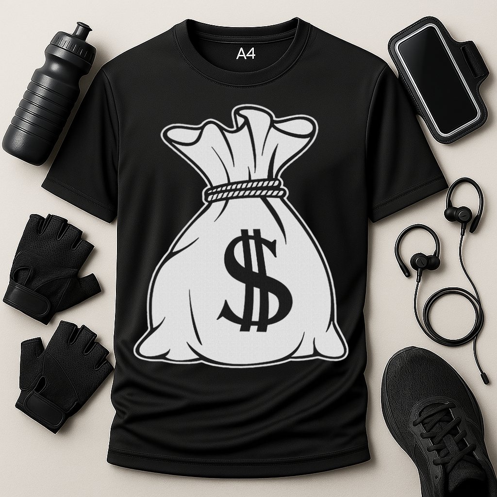 Money Bag X Bag Of Money Cooling Performance Crew T-Shirt