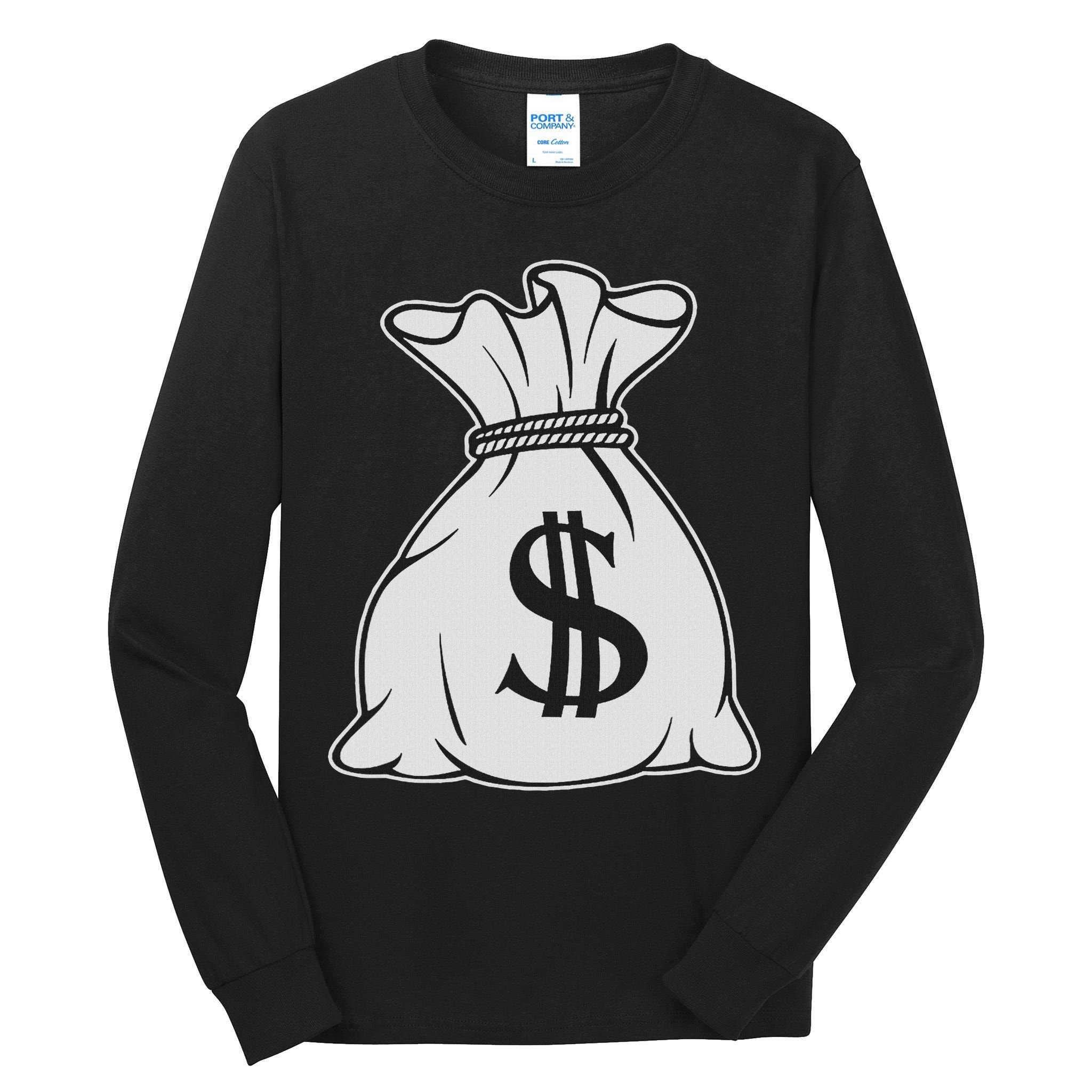 Money Bag X Bag Of Money Tall Long Sleeve T-Shirt