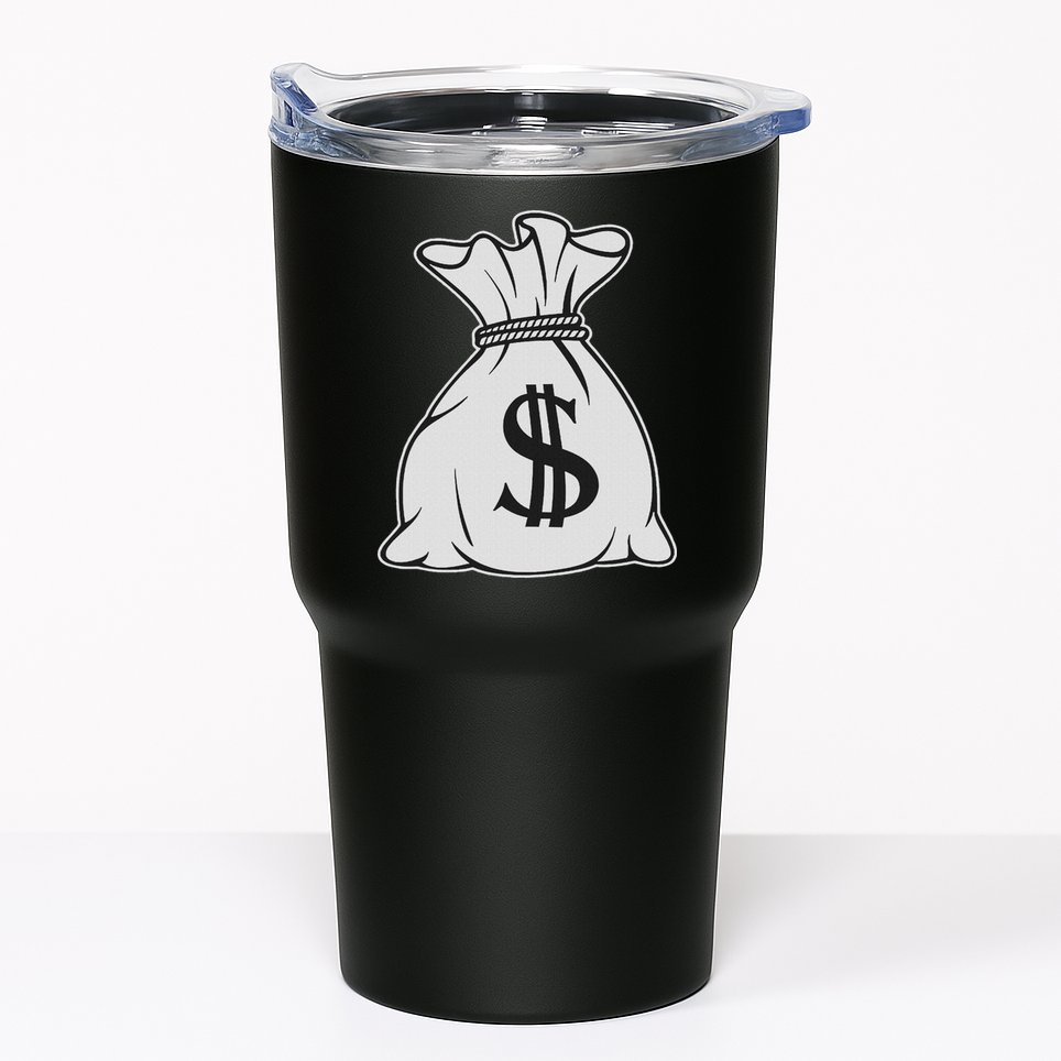 Money Bag X Bag Of Money Tumbler