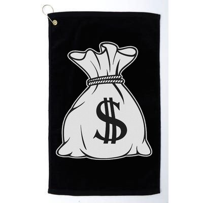 Money Bag X Bag Of Money Golf Towel