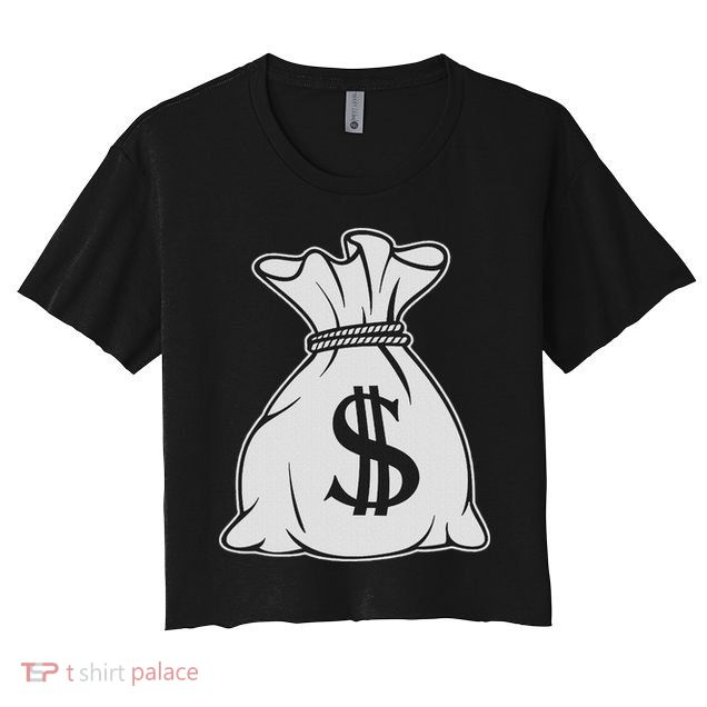 Money Bag X Bag Of Money Crop Top