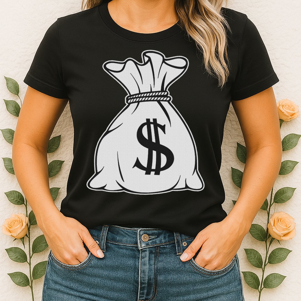 Money Bag X Bag Of Money Womens T-Shirt