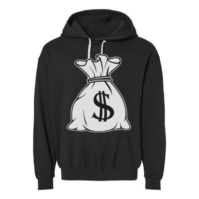 Money Bag X Bag Of Money Garment-Dyed Fleece Hoodie
