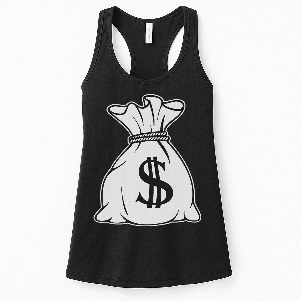 Money Bag X Bag Of Money Womens Tank Top