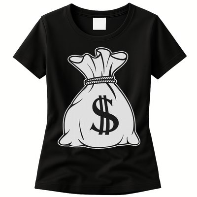 Money Bag X Bag Of Money Womens T-Shirt