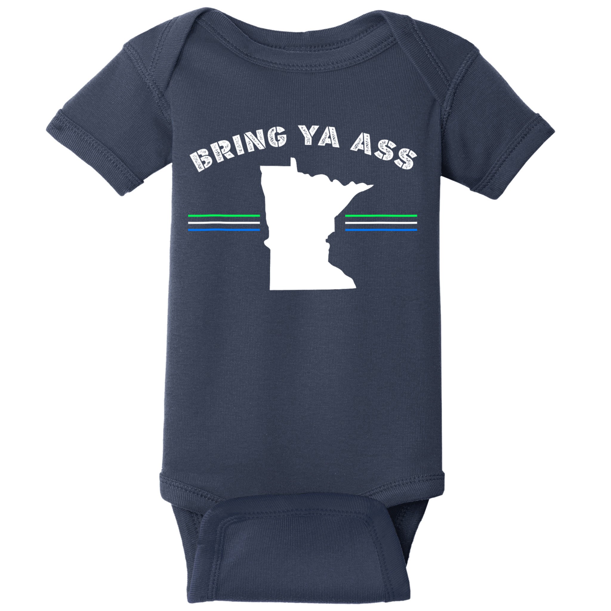 Minnesota Bring Ya Ass Baby Bodysuit