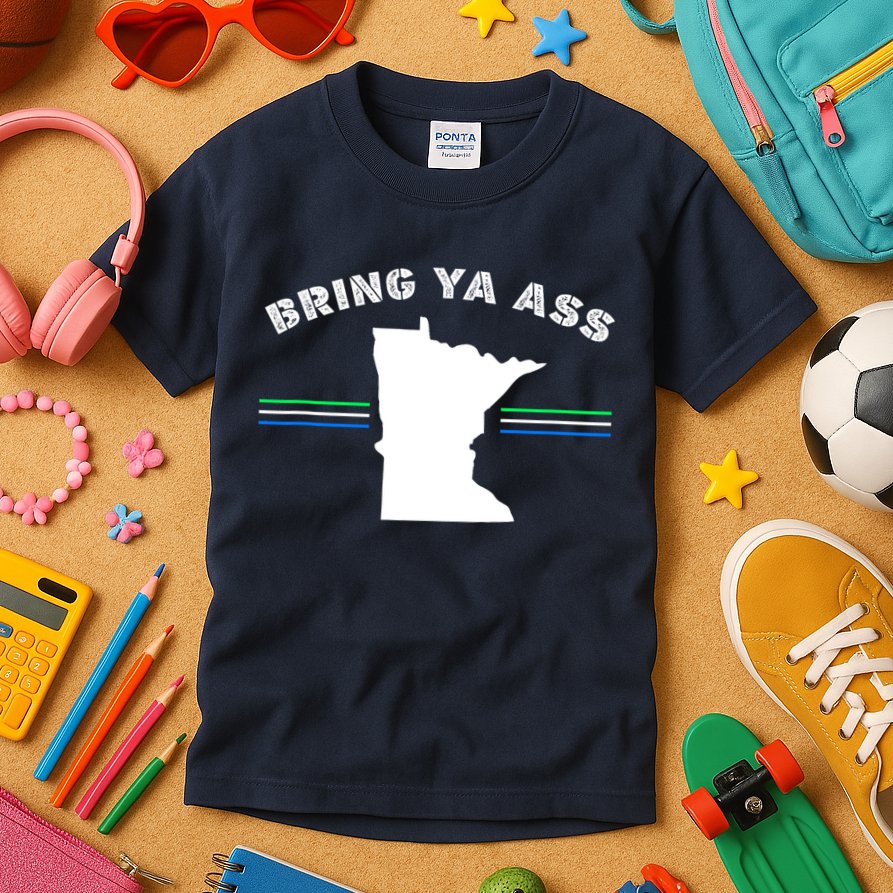 Minnesota Bring Ya Ass Kids T-Shirt