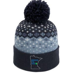 Minnesota Bring Ya Ass The Baniff Cuffed Pom Beanie