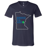 Minnesota Bring Ya Ass V-Neck T-Shirt