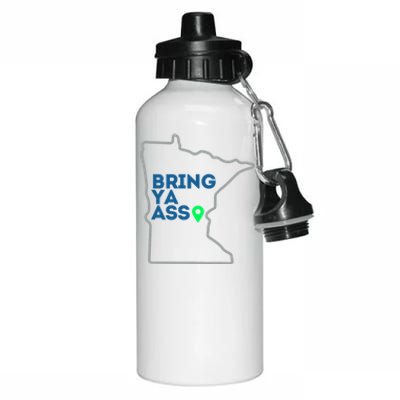 Minnesota Bring Ya Ass Aluminum Water Bottle