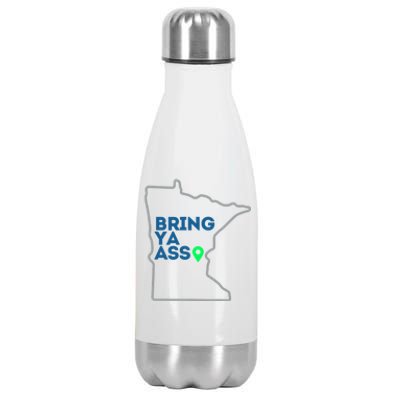 Minnesota Bring Ya Ass Stainless Steel Insulated Water Bottle