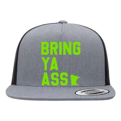 Minnesota Bring Ya Ass Flat Bill Trucker Hat