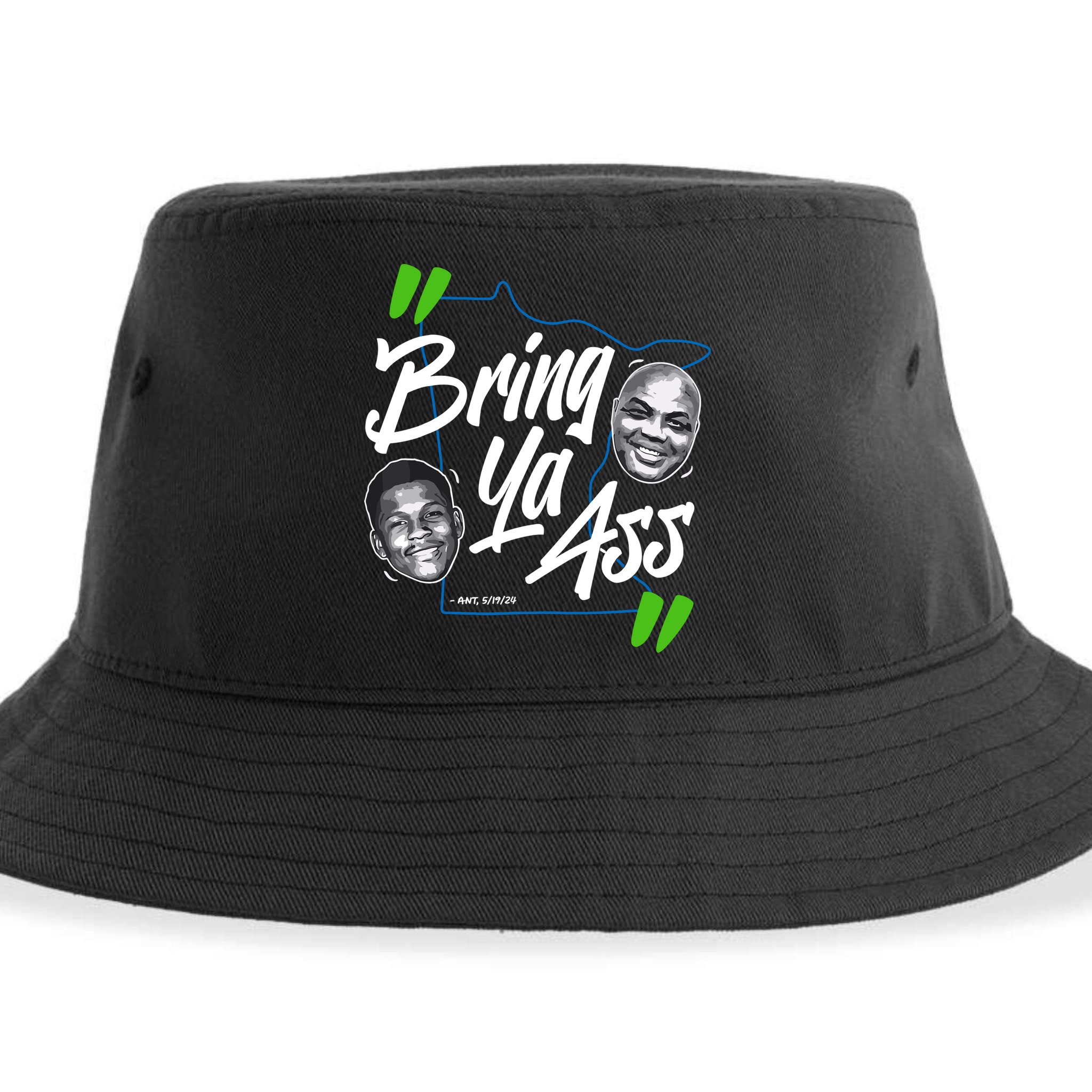 Minnesota Bring Ya Ass Sustainable Bucket Hat