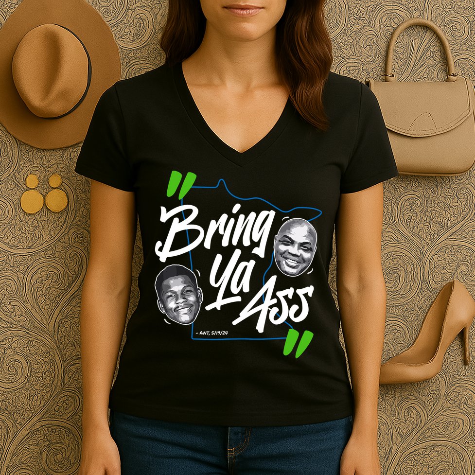Minnesota Bring Ya Ass Women's V-Neck T-Shirt