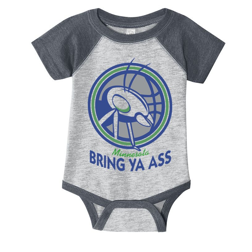 Minnesota Bring Ya Ass Infant Baby Jersey Bodysuit