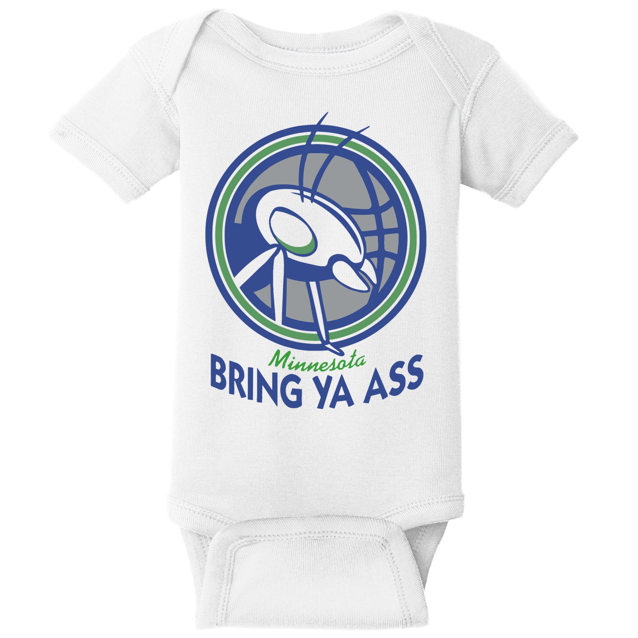 Minnesota Bring Ya Ass Baby Bodysuit