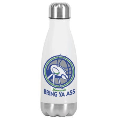 Minnesota Bring Ya Ass Stainless Steel Insulated Water Bottle