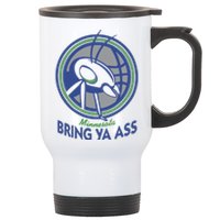 Minnesota Bring Ya Ass Stainless Steel Travel Mug