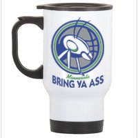 Minnesota Bring Ya Ass Stainless Steel Travel Mug