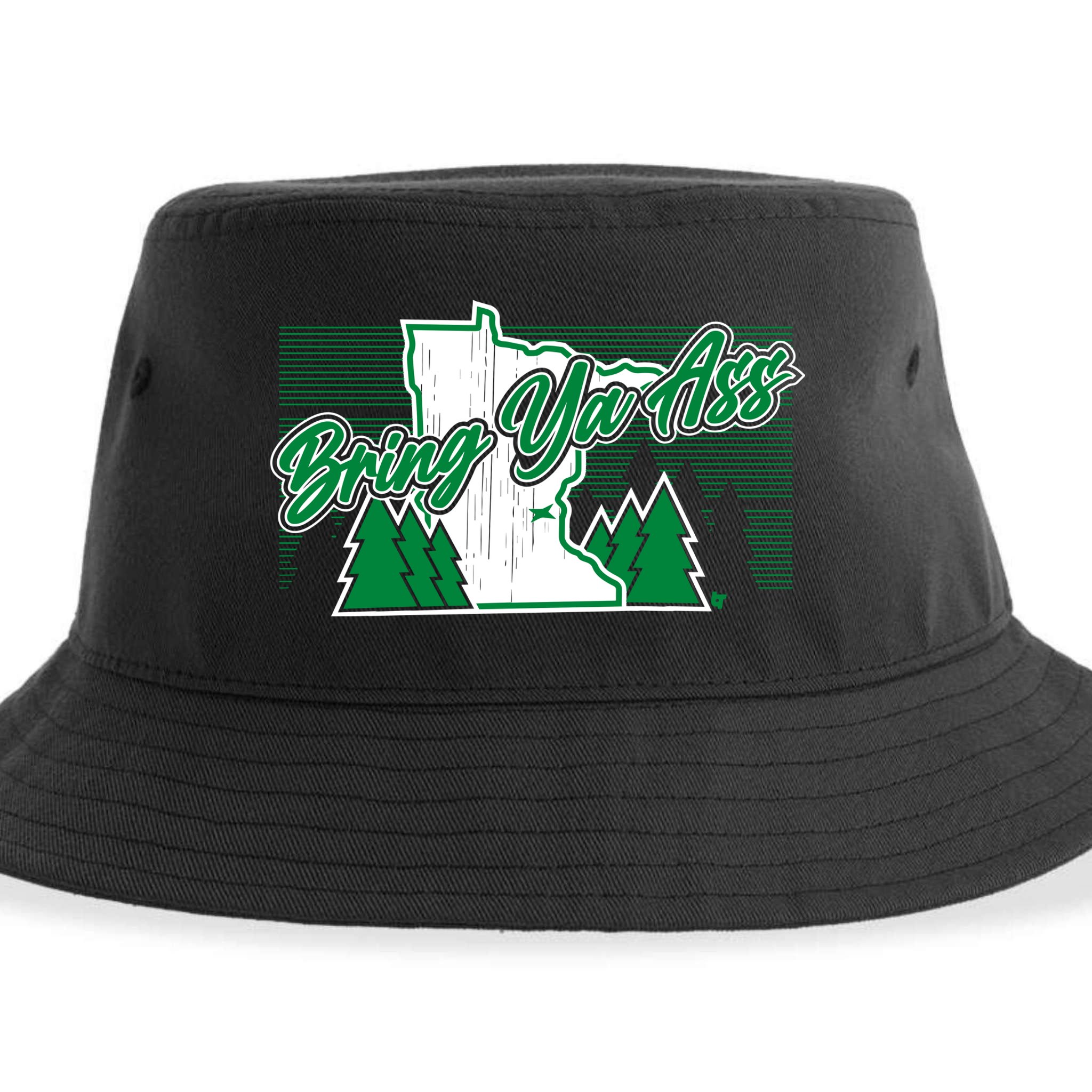 Minnesota Bring Ya Ass Sustainable Bucket Hat