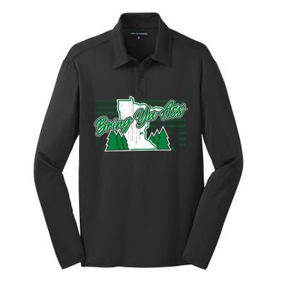 Minnesota Bring Ya Ass Silk Touch Performance Long Sleeve Polo