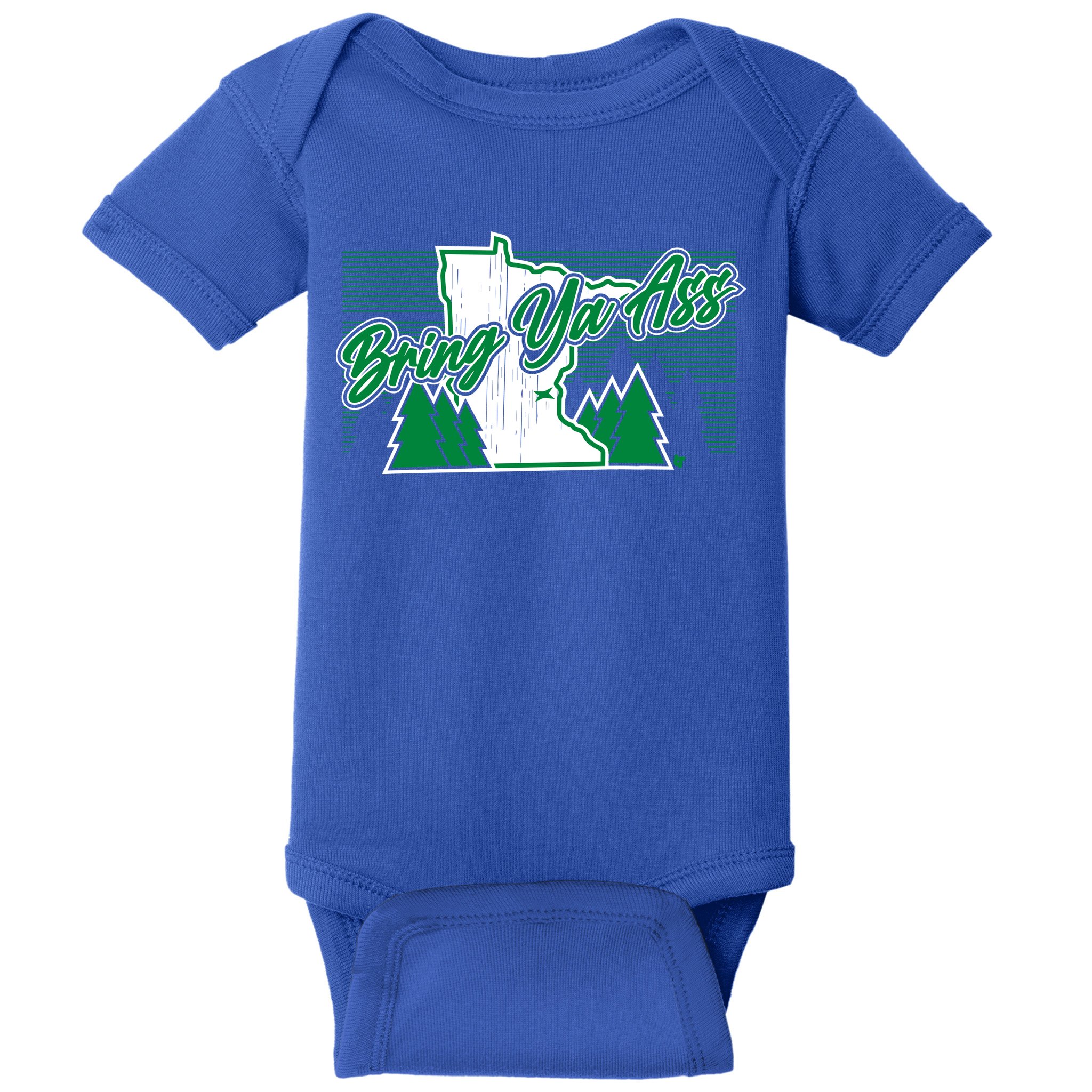 Minnesota Bring Ya Ass Baby Bodysuit