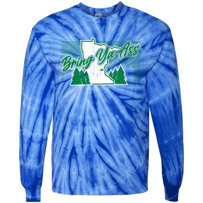 Minnesota Bring Ya Ass Tie-Dye Long Sleeve Shirt