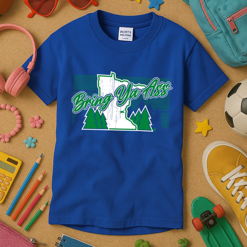 Minnesota Bring Ya Ass Kids T-Shirt
