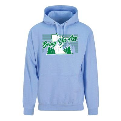 Minnesota Bring Ya Ass Unisex Surf Hoodie