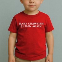 Make Crawfish $1.79lb Dollars Again Toddler T-Shirt