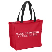 Make Crawfish $1.79lb Dollars Again Zip Tote Bag