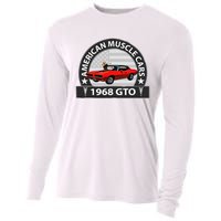 MUSCLE CARS 1968 GTO VINTAGE CARS CLASSIC CARS 1960S Cooling Performance Long Sleeve Crew