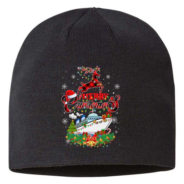 Merry Cruisemas 2024 Christmas Santa Reindeer Cruise Sustainable Beanie