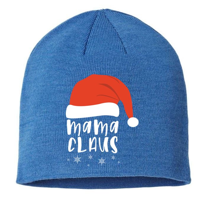 Mama Claus 2020 Holiday Season Funny Gift Sustainable Beanie