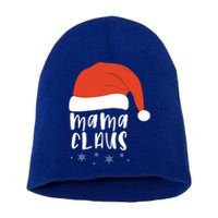 Mama Claus 2020 Holiday Season Funny Gift Short Acrylic Beanie