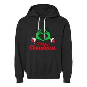 Merry Christmas 2025 Garment-Dyed Fleece Hoodie