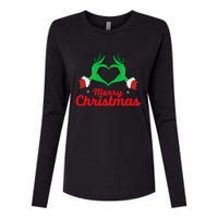 Merry Christmas 2025 Womens Cotton Relaxed Long Sleeve T-Shirt