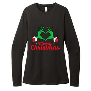 Merry Christmas 2025 Womens CVC Long Sleeve Shirt