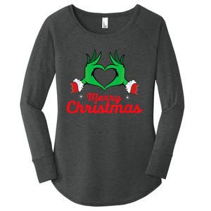 Merry Christmas 2025 Women's Perfect Tri Tunic Long Sleeve Shirt