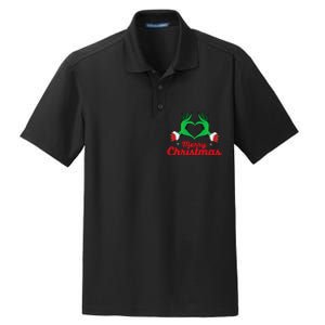 Merry Christmas 2025 Dry Zone Grid Polo