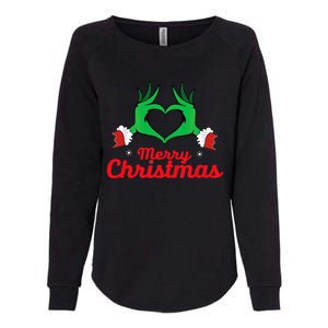 Merry Christmas 2025 Womens California Wash Sweatshirt