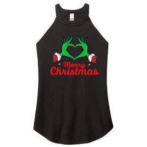 Merry Christmas 2025 Women's Perfect Tri Rocker Tank