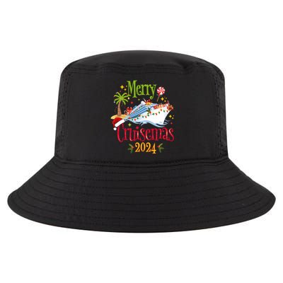 Merry Cruisemas 2024 Family Cruise Group Cool Comfort Performance Bucket Hat