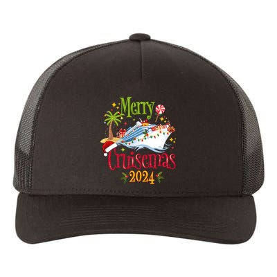 Merry Cruisemas 2024 Family Cruise Group Yupoong Adult 5-Panel Trucker Hat