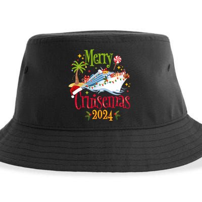 Merry Cruisemas 2024 Family Cruise Group Sustainable Bucket Hat