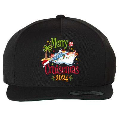 Merry Cruisemas 2024 Family Cruise Group Wool Snapback Cap